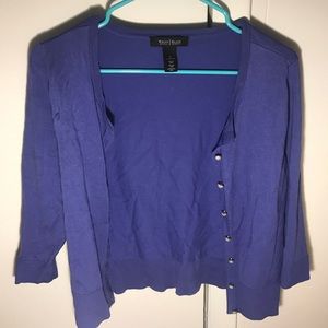 Black and White blue dress sweater